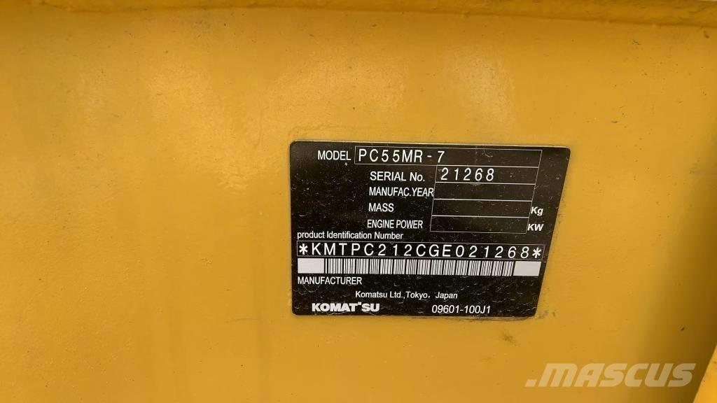 Komatsu PC 55 MR Excavatoare pe șenile
