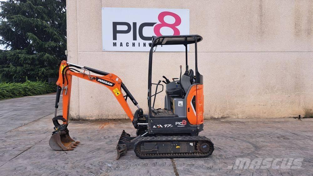 Doosan DX 17 Mini excavatoare < 7t