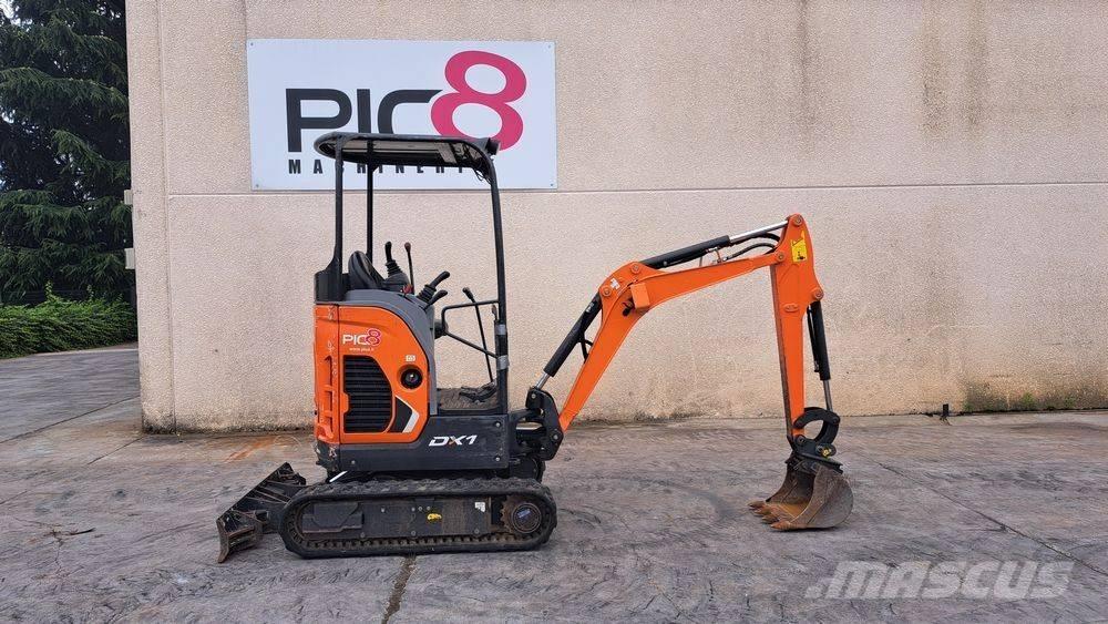 Doosan DX 17 Mini excavatoare < 7t