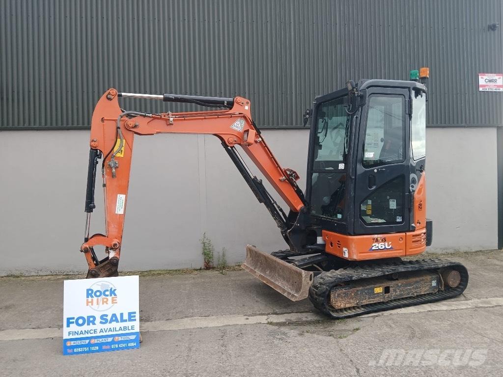 Hitachi ZX 26 U-6 Mini excavatoare < 7t