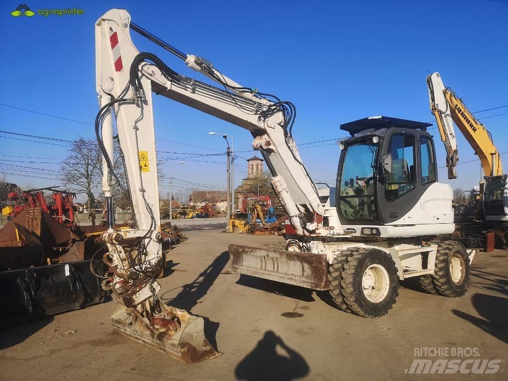 CASE WX 125 Excavatoare cu roti