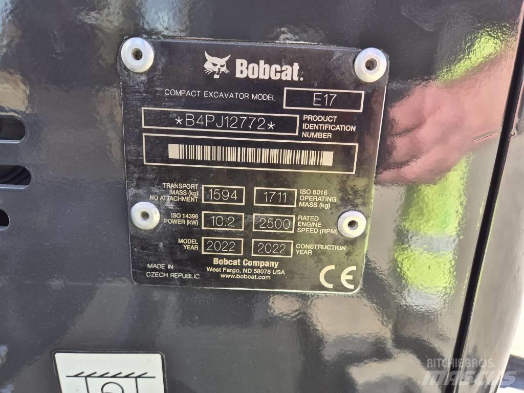 Bobcat E 17 Mini excavatoare < 7t