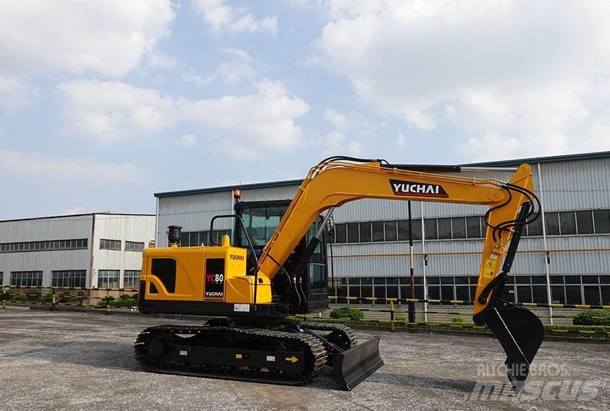Yuchai YC80 PREMIUM Excavatoare pe șenile
