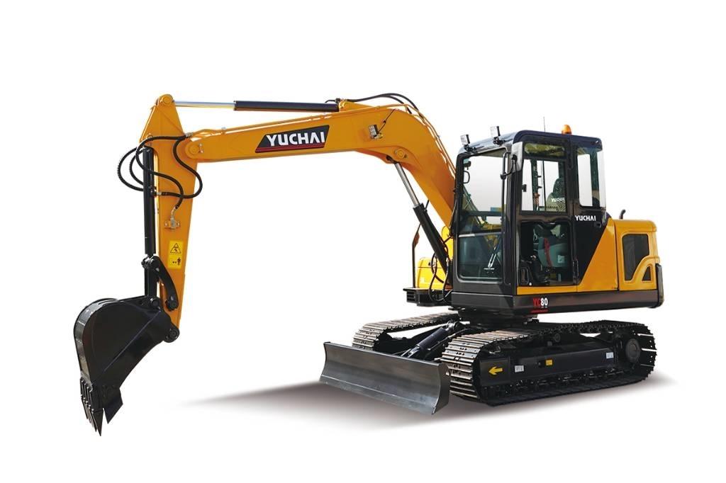 Yuchai YC80 PREMIUM Excavatoare pe șenile
