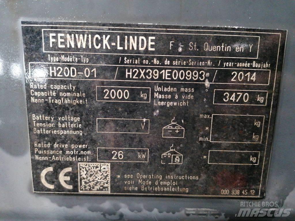 Linde H20D-01 Stivuitor diesel
