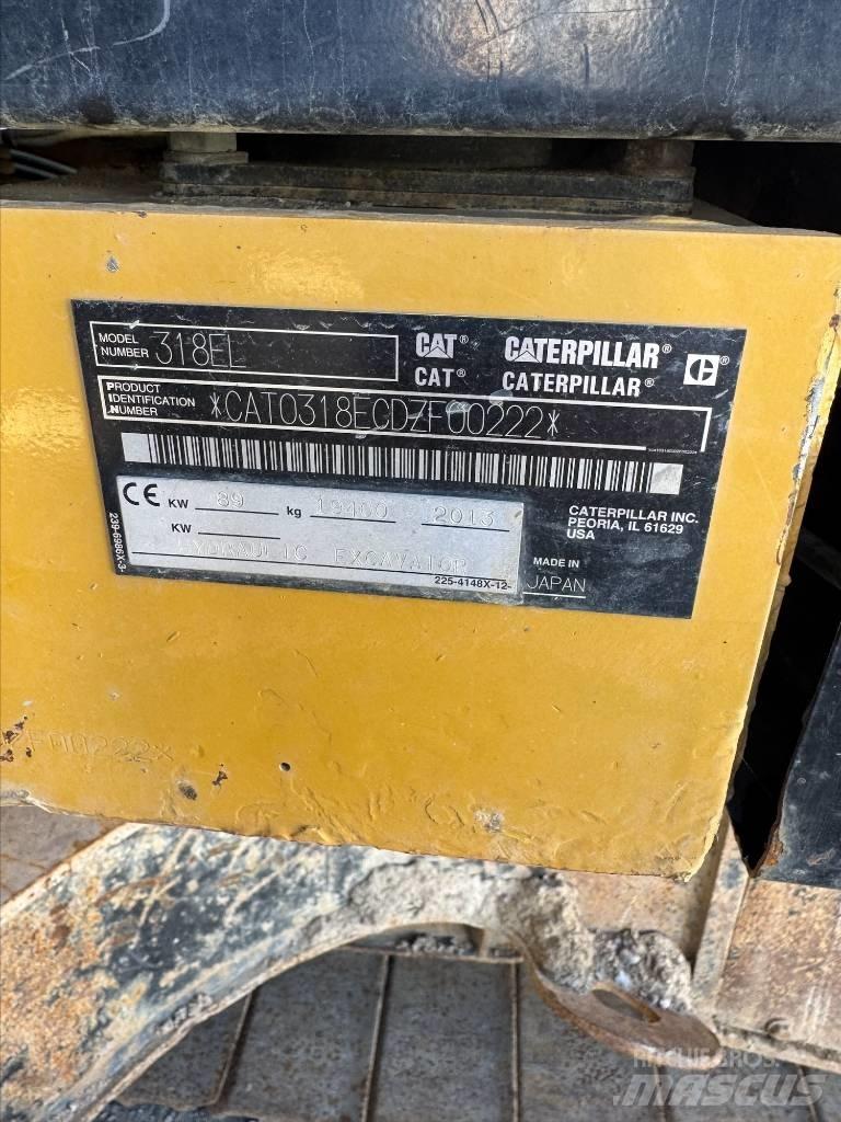 CAT 318 E L Excavatoare pe șenile
