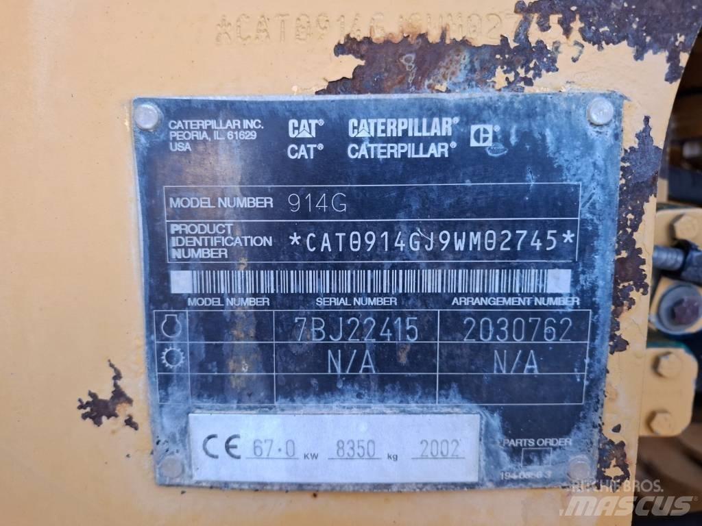 CAT 914 G Incarcator pe pneuri