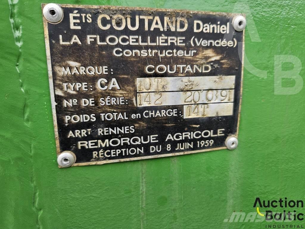  Coutand 10T Remorci basculante