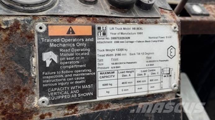 Hyster H 8.00 XL 5 Transpaleti autopropulsanti