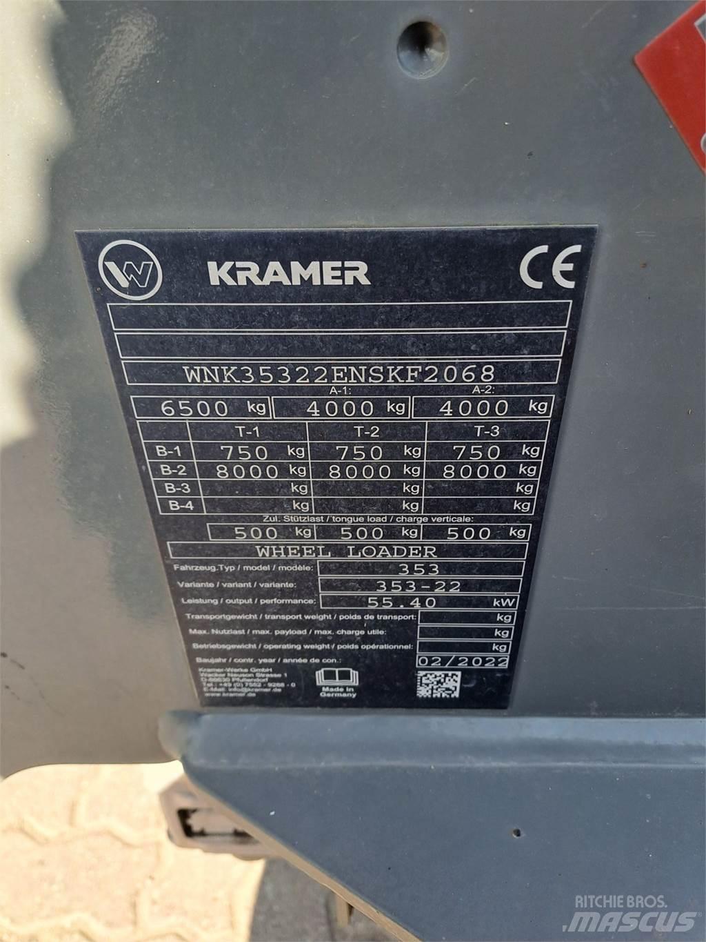 Kramer 5085 Incarcator pe pneuri