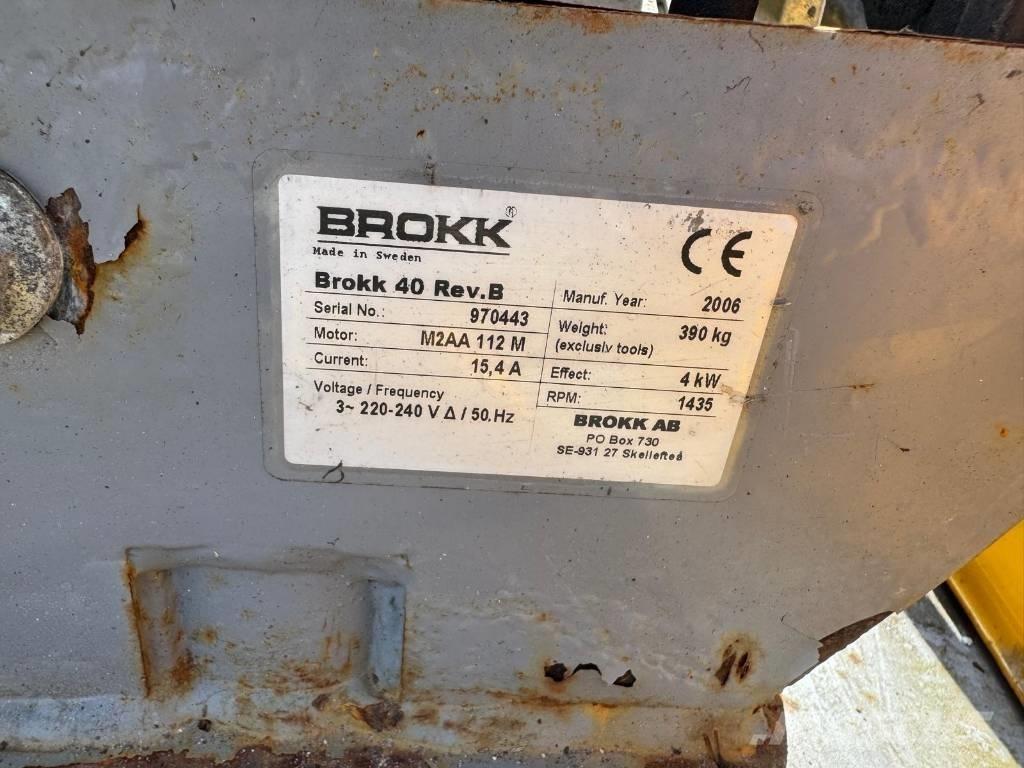Brokk 40 Excavatoare de demolare