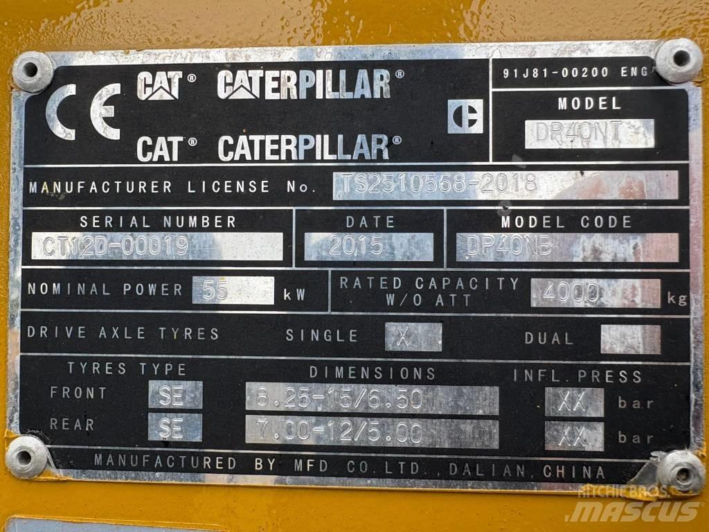 CAT DP40NT Stivuitor diesel