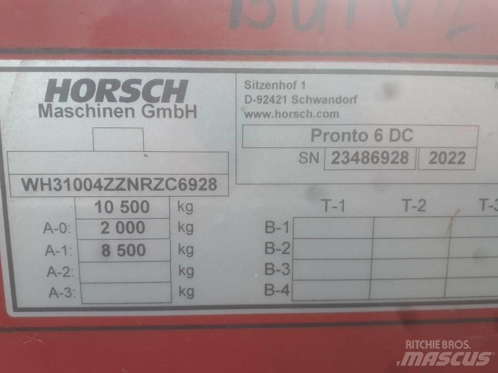 Horsch Pronto 6 DC Perforatoare