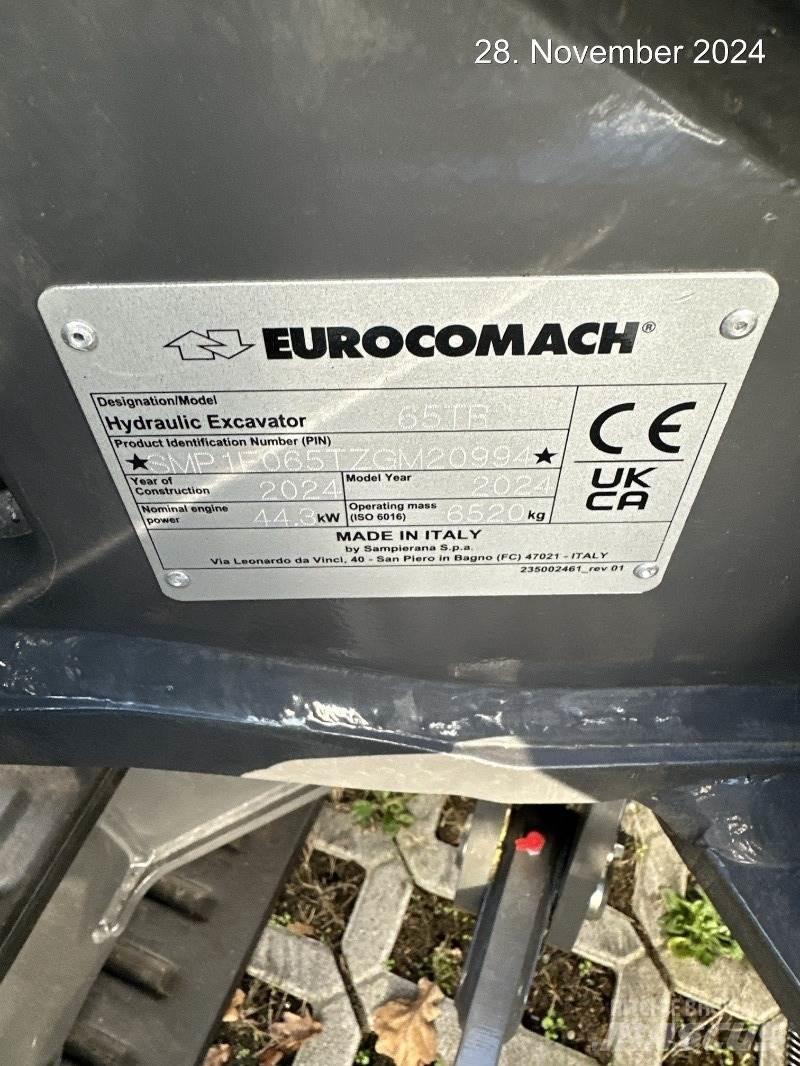 Eurocomach 65TR Mini excavatoare < 7t