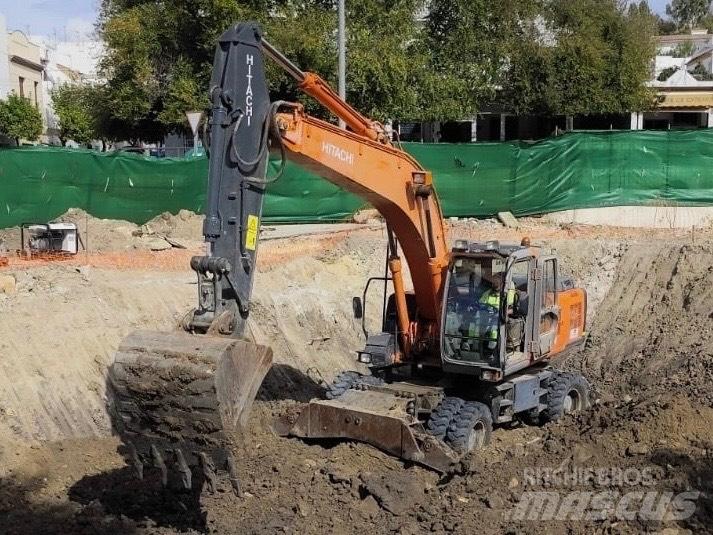 Hitachi ZX 210 W Excavatoare cu roti