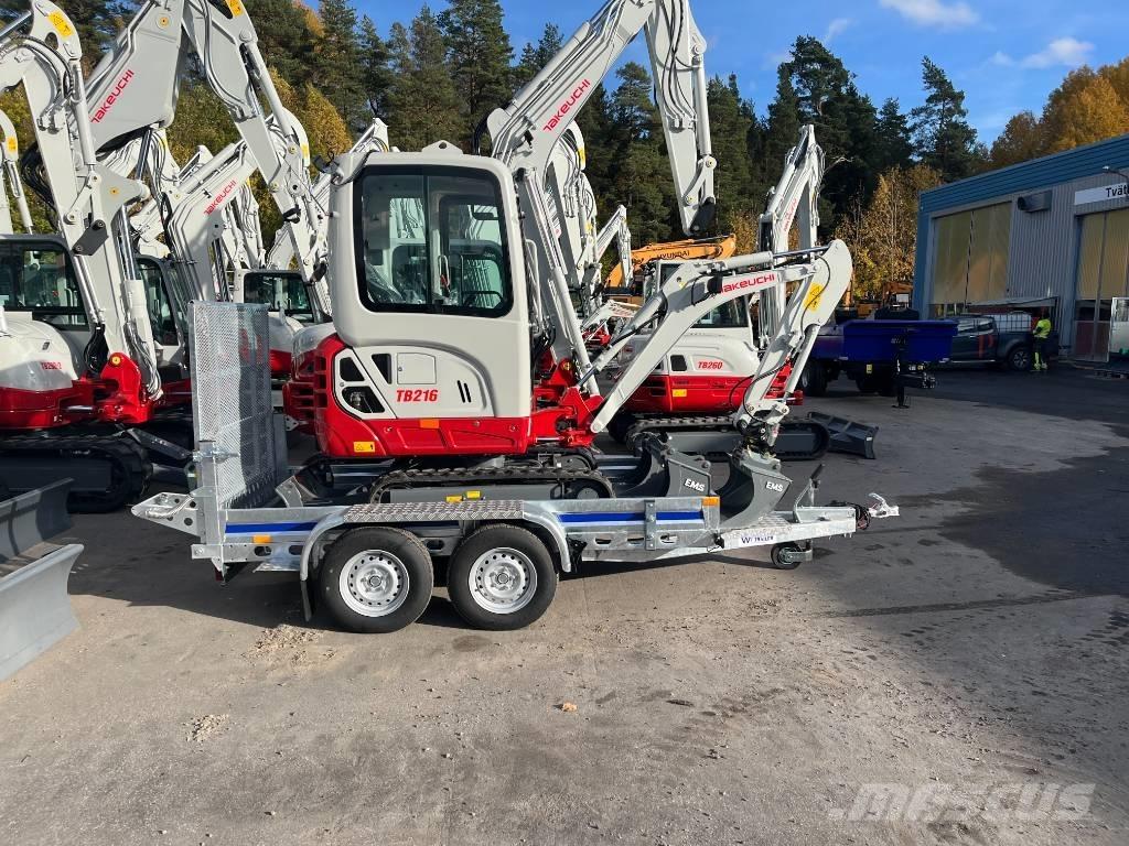 Takeuchi TB 216A Mini excavatoare < 7t