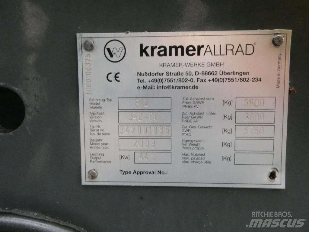 Kramer 380 Incarcator pe pneuri