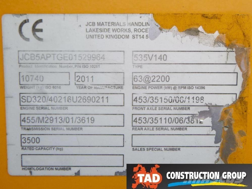 JCB 535-140 Hiviz Stivuitoare telescopice