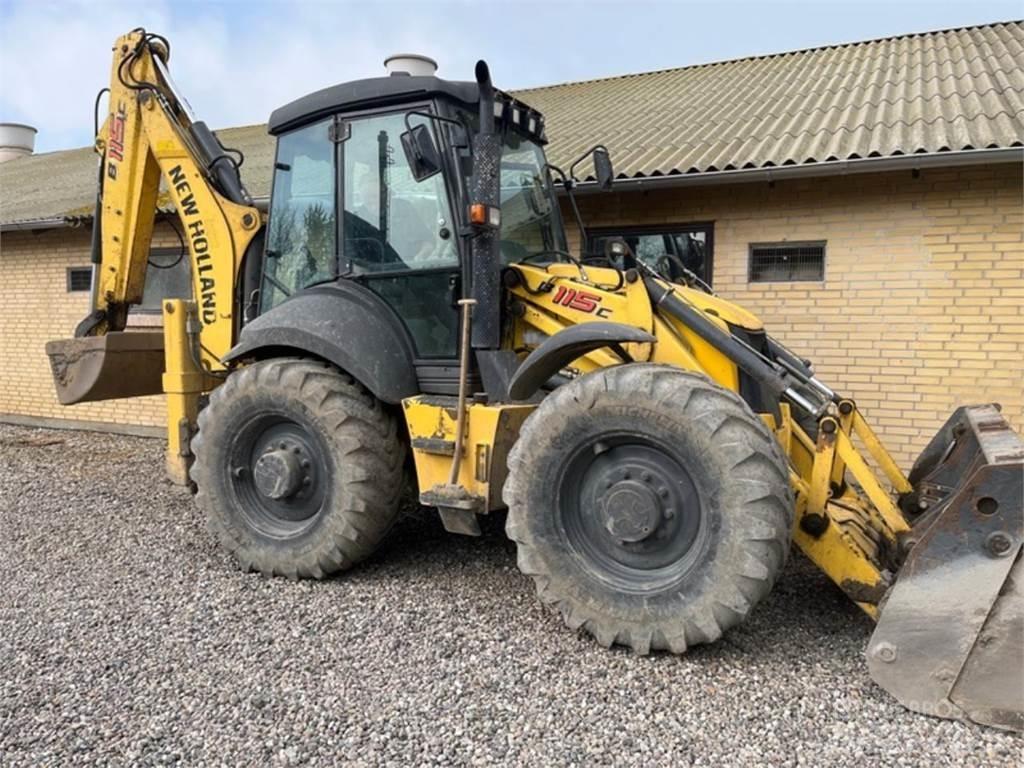 New Holland LB115 Buldoexcavatoare
