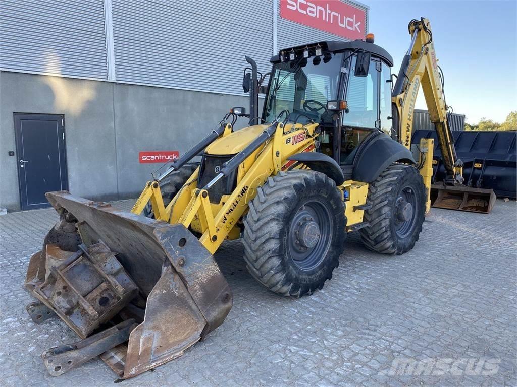 New Holland LB115 Buldoexcavatoare