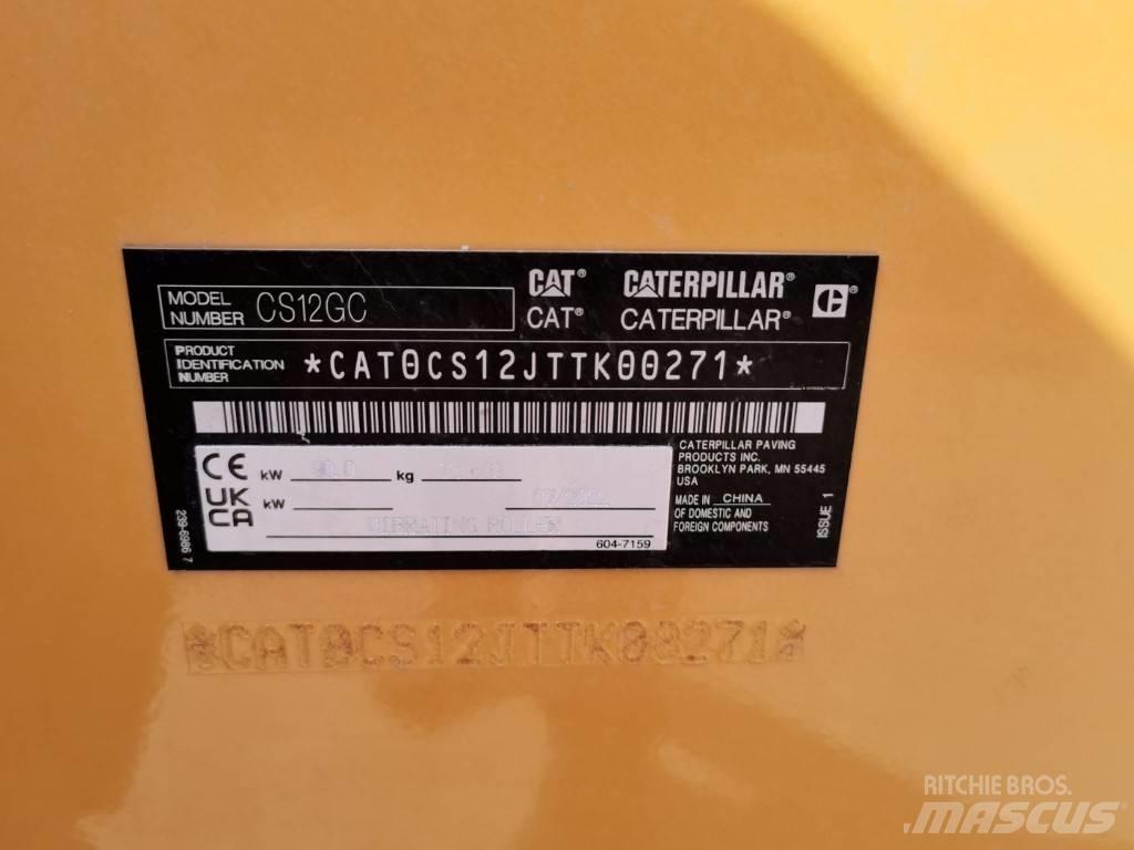 CAT CS 12 GC Compactoare monocilindrice