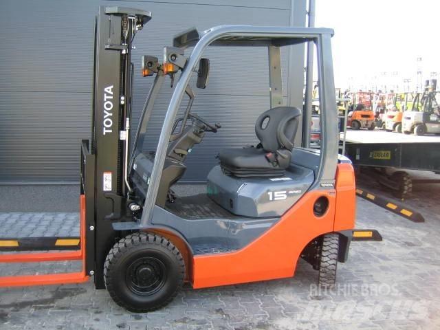 TOYOTA 028FGF15 Stivuitor GPL