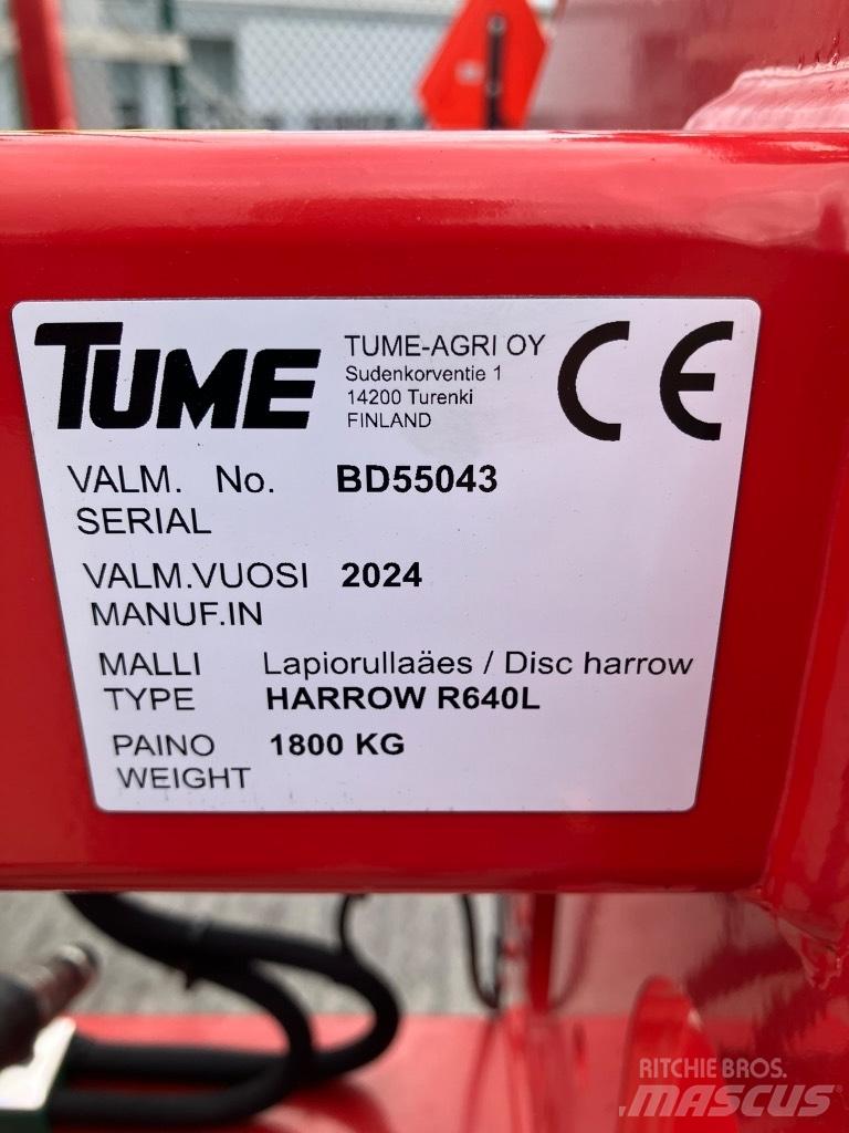 Tume Harrow R640L Grape