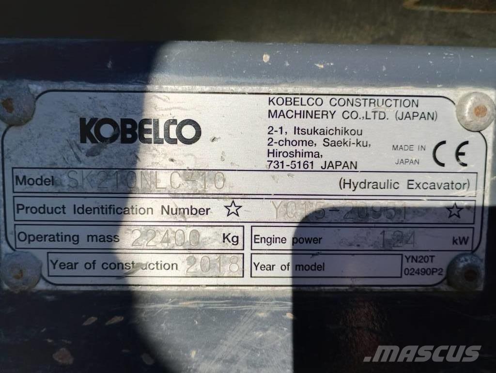 Kobelco SK210 N LC Excavatoare pe șenile
