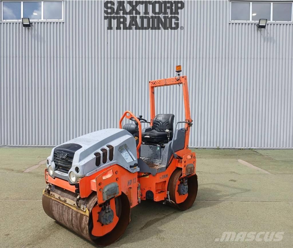 Hamm HD12 VV, Vält Cilindri compactori dubli