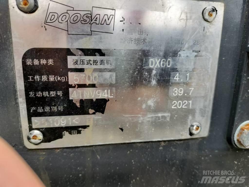 Doosan DX 60 Mini excavatoare < 7t