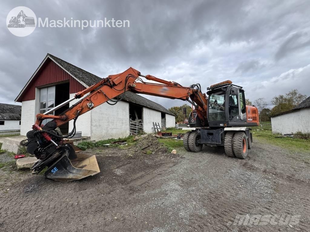 Hitachi ZX 140 W-3 Excavatoare cu roti