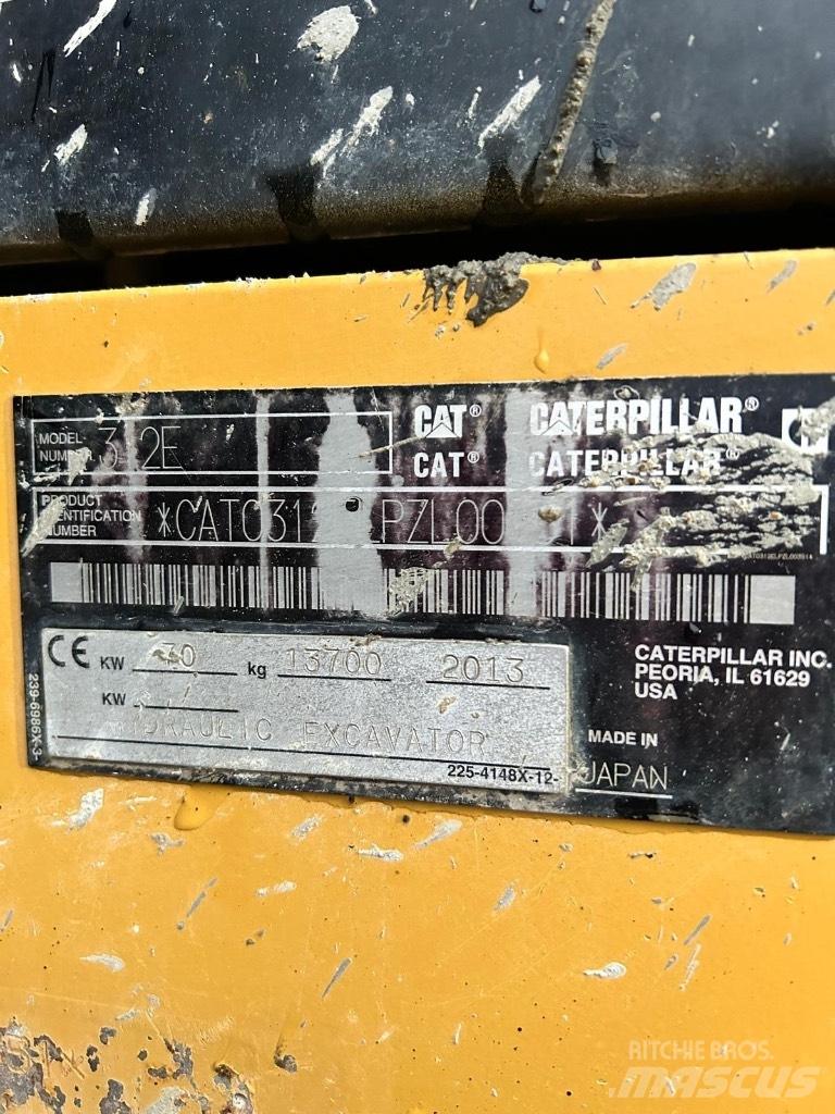 CAT 312 E Excavatoare pe șenile
