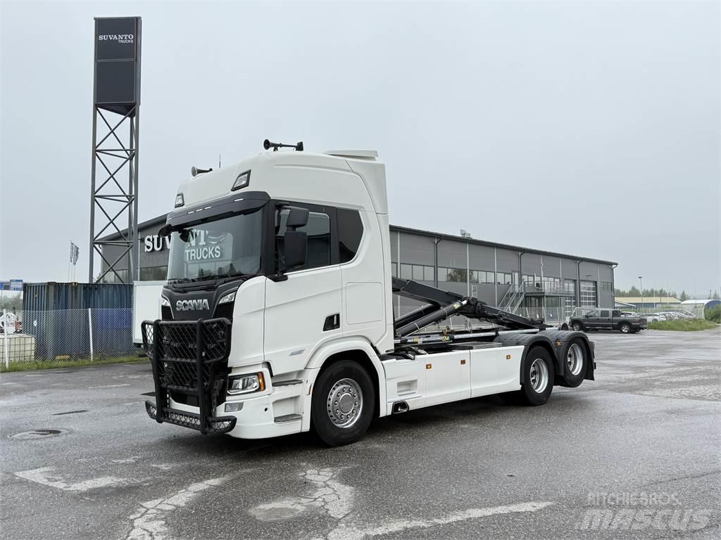 Scania R650 6X2 Camion cu carlig de ridicare