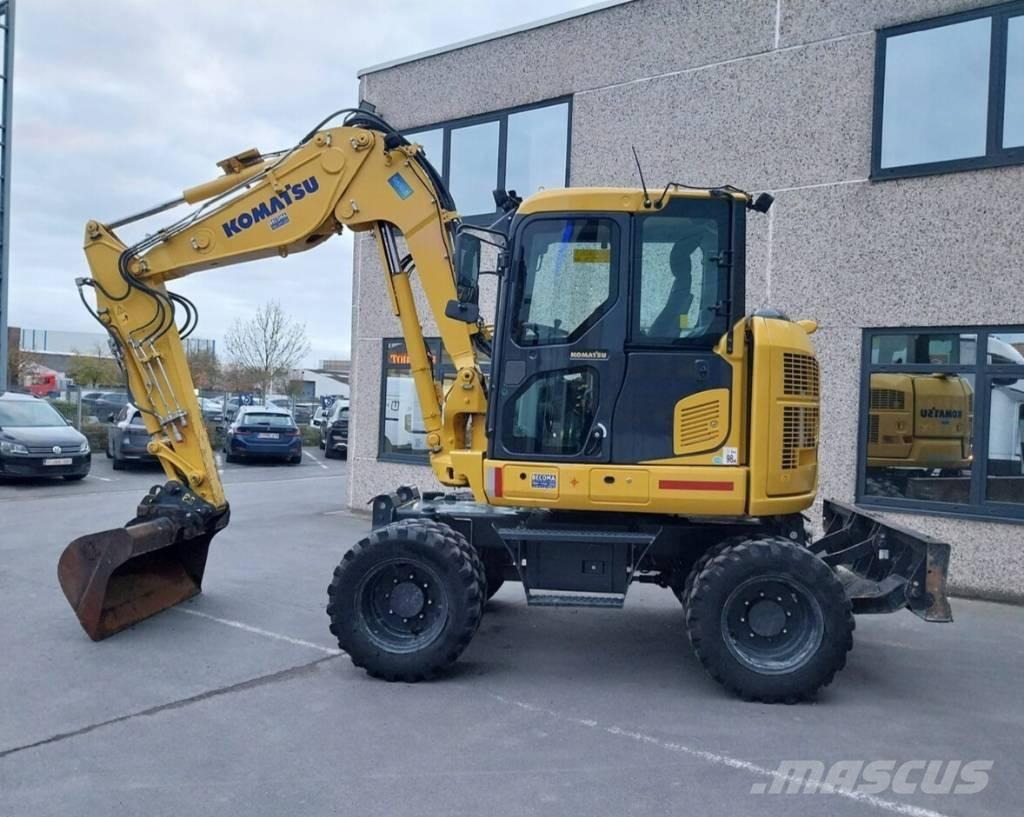 Komatsu PW 98 MR-11 Excavatoare cu roti