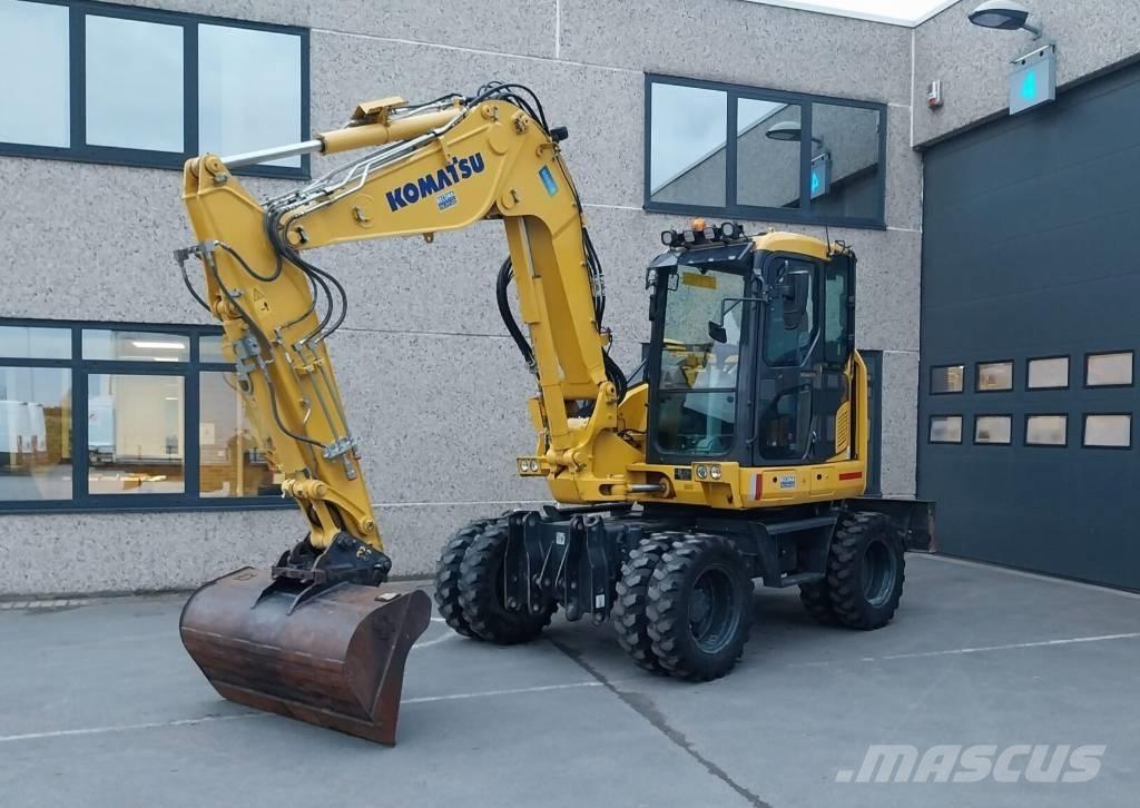 Komatsu PW 98 MR-11 Excavatoare cu roti
