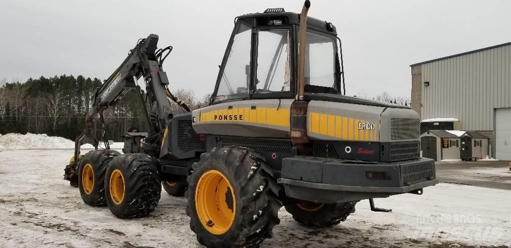 Ponsse Ergo 6w Combine forestiere