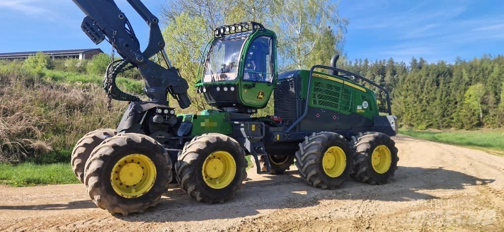 John Deere 1270 G Combine forestiere