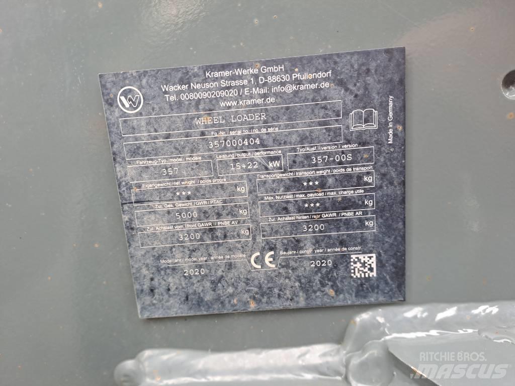 Kramer 5055e Incarcator pe pneuri