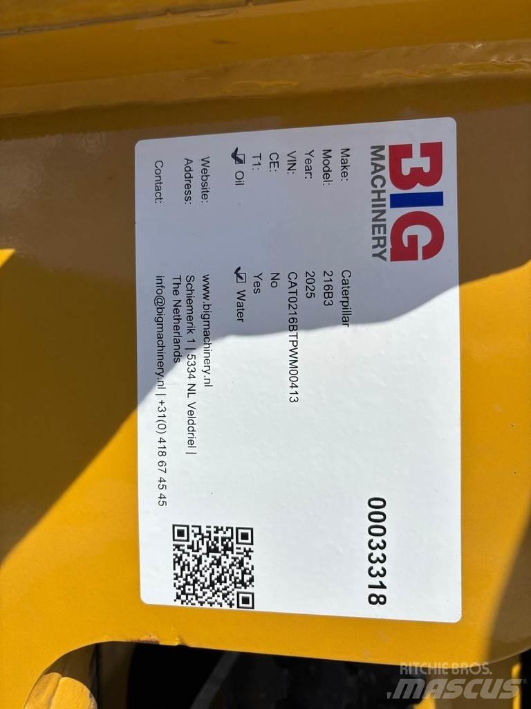 CAT 216B3 Incarcator pe pneuri