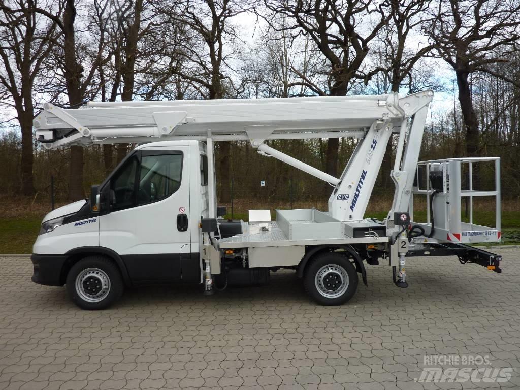 Multitel MZ 250 Platforme aeriene montate pe camion