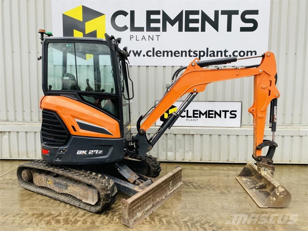 Doosan DX27Z Mini excavatoare < 7t