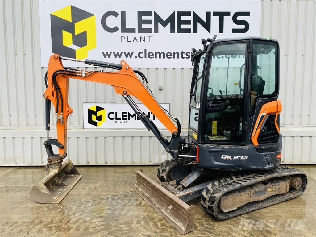 Doosan DX27Z Mini excavatoare < 7t