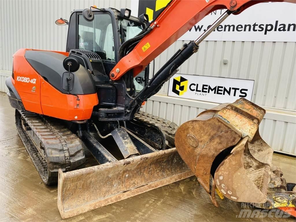 Kubota KX080-4a Excavatoare 7t - 12t