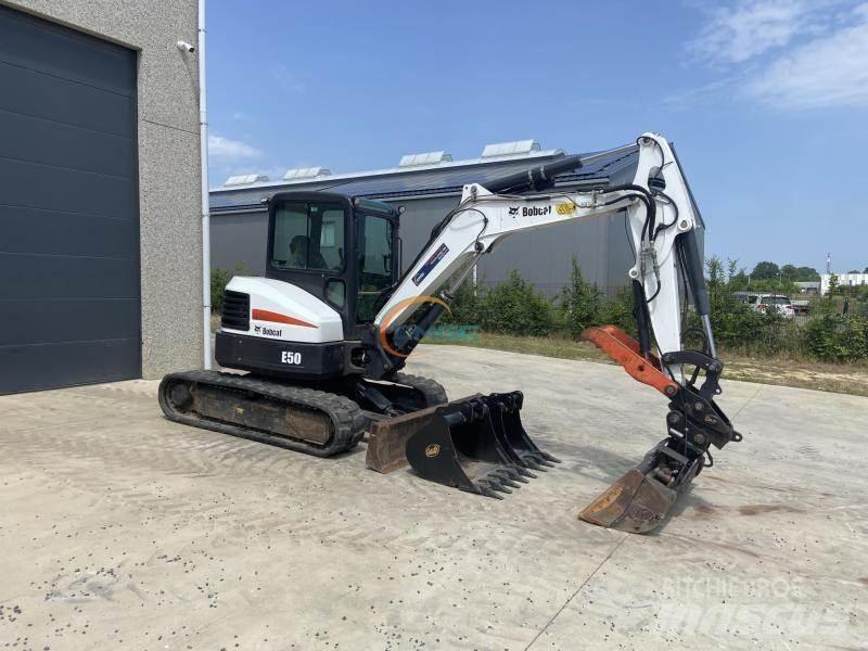 Bobcat E 50 Excavatoare cu roti