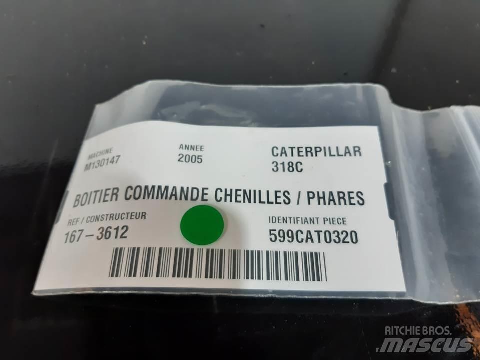 CAT 318C Cabine si interior