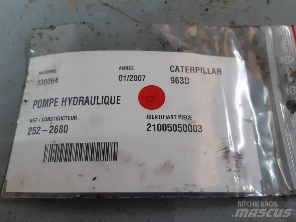 CAT 963D Hidraulice