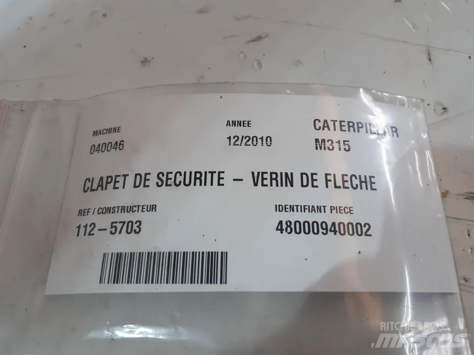 CAT M315 Hidraulice