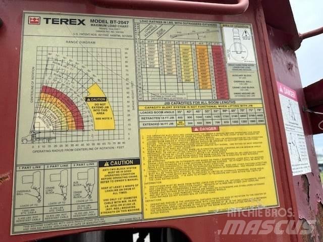 Terex BT 2047 Camioane cu macara