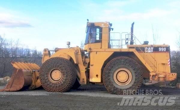 CAT 990 Incarcator pe pneuri