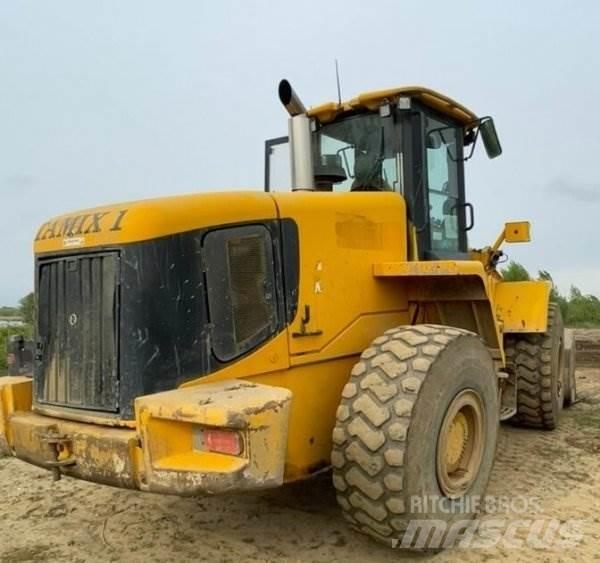 JCB 456 + Weighlog 10 Incarcator pe pneuri